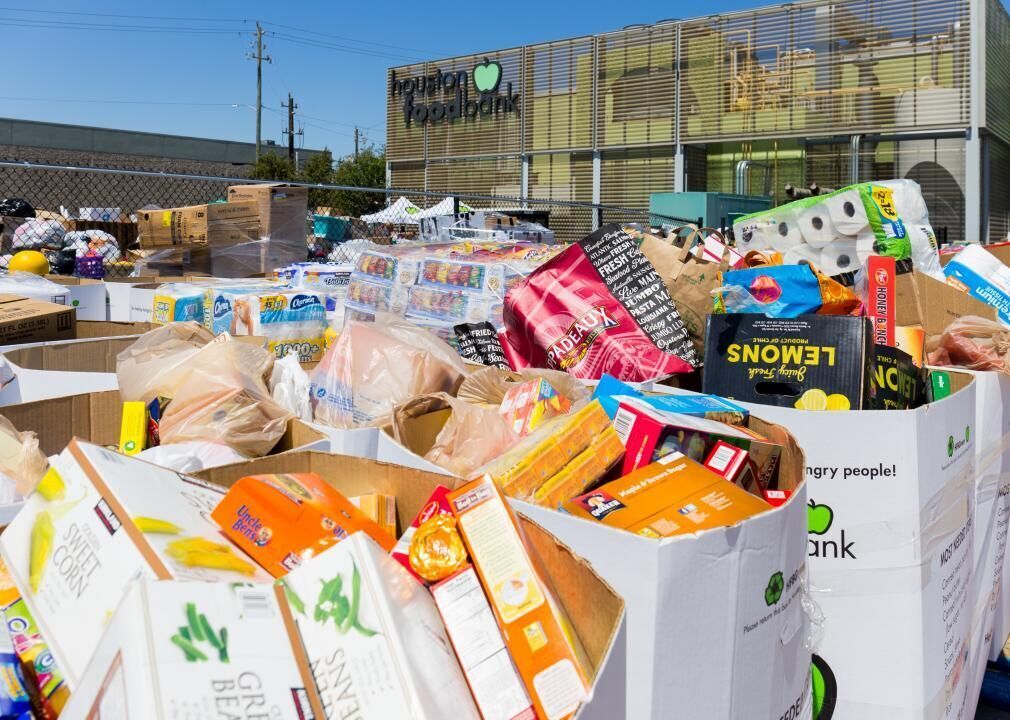 #2. Food donation